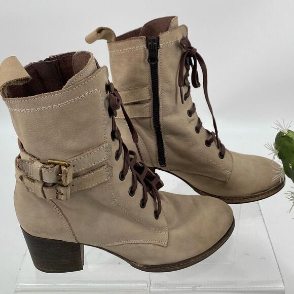 Anthropologie Holding Horses Paddock Kiltie Roper Leather Boots Size EU‎ 38 /7.5 - Picture 1 of 10